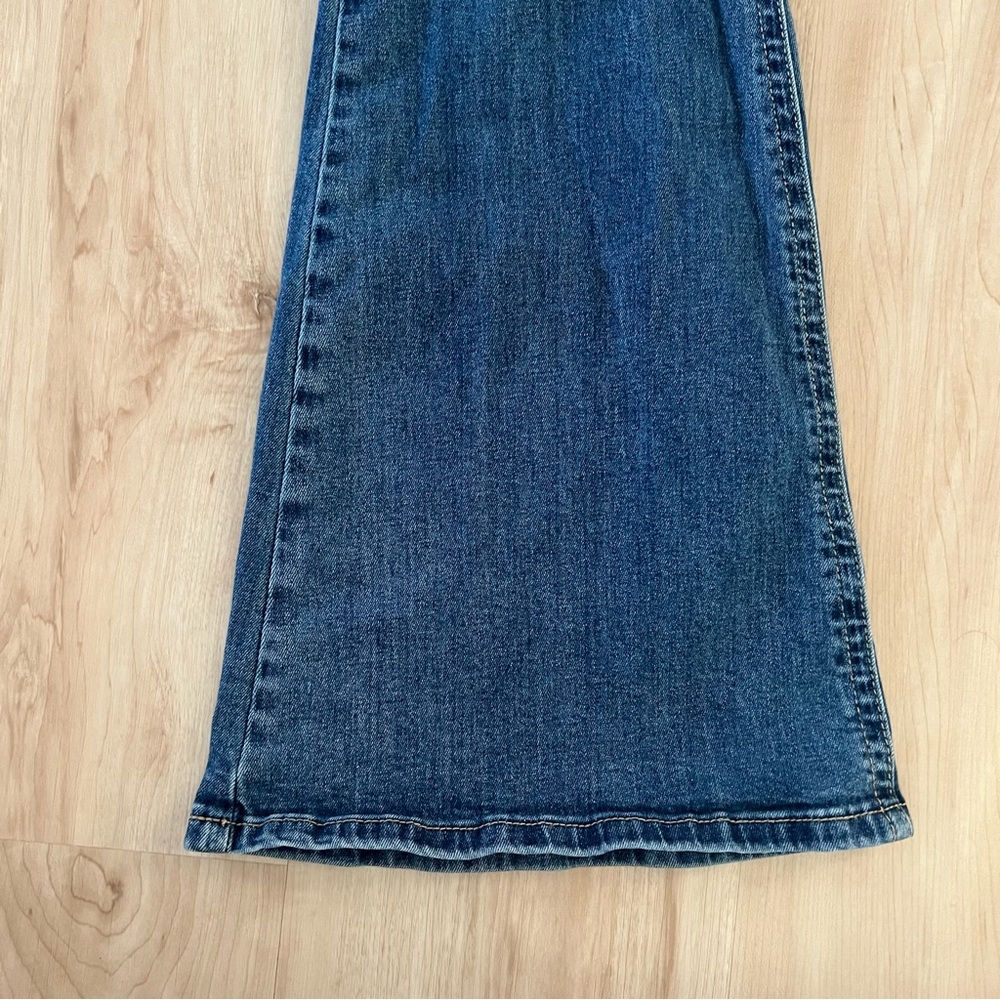 Rock & Roll Denim High Rise Flare Jean Pants - Picture 5 of 9